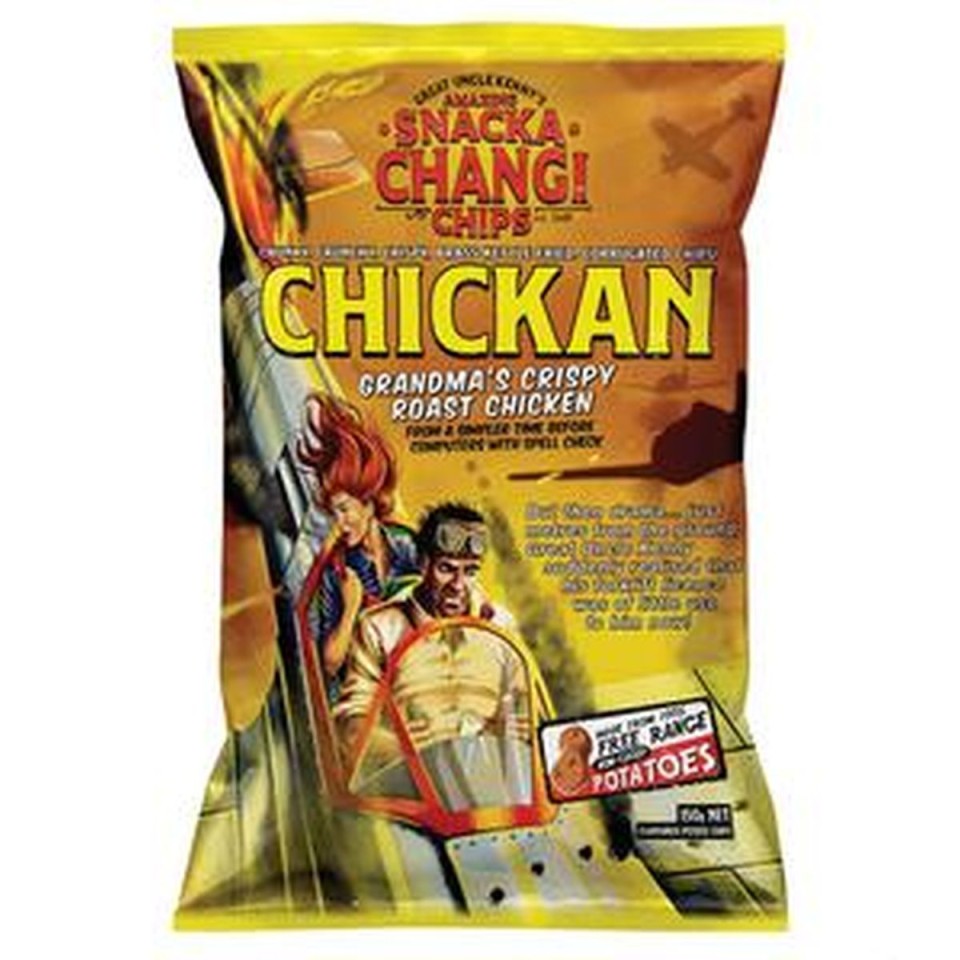 Snackachangi Kettle Chips Chicken 150g