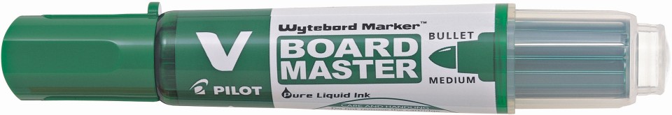 Pilot Begreen V Board Master Whiteboard Marker Bullet Green