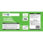C-TEC FS3 Sink Detergent Label - Sheet of 3 image