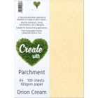 Direct Paper Parchment Paper 100gsm A4 Orion Cream Pack 100 image