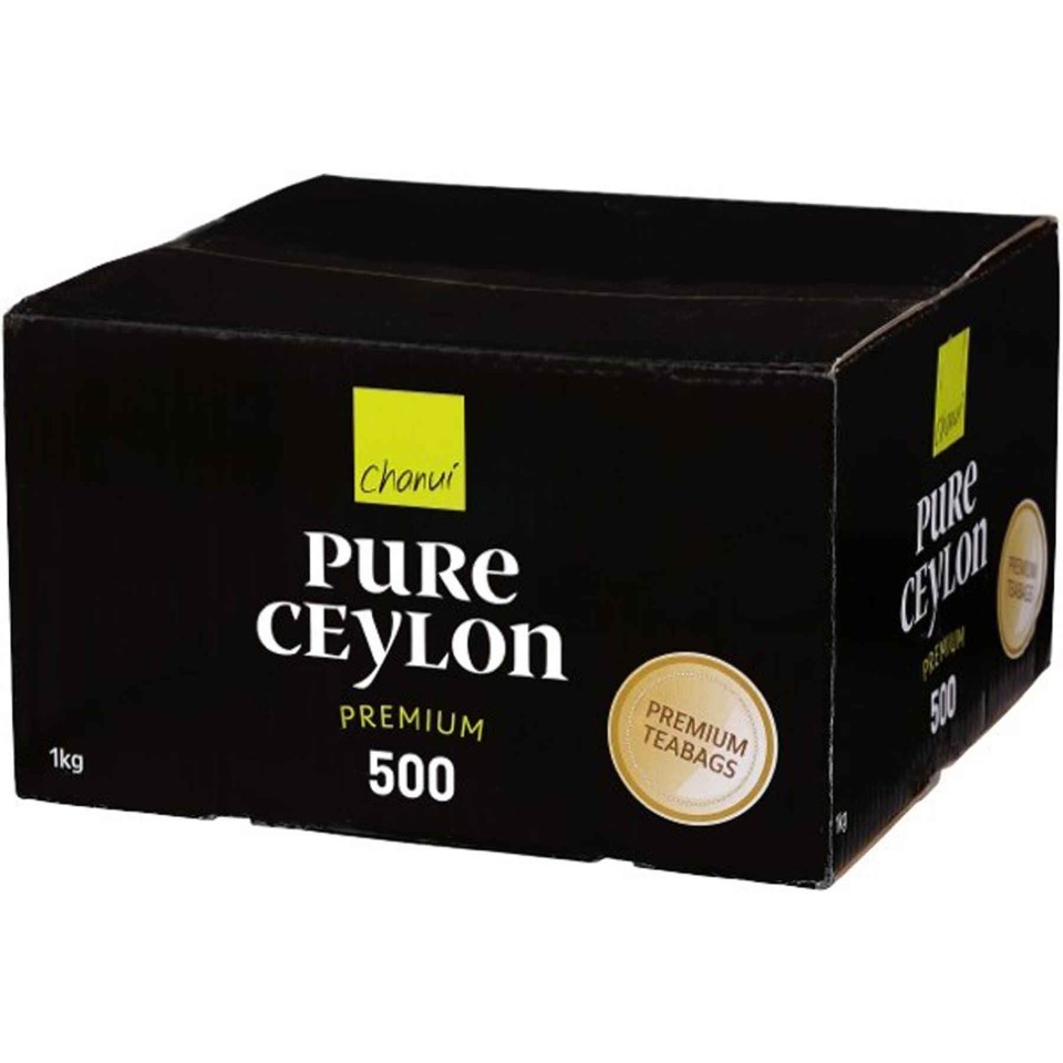 Chanui Pure Ceylon Envelope Tea Bags Carton 500