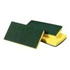 Green & Yellow Heavy Duty Scrubbing Sponge image