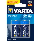 Varta Longlife C Alkaline Batteries Pack Of 2 image