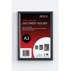 Deflecto Document Frame Wall Mount A3 Black image