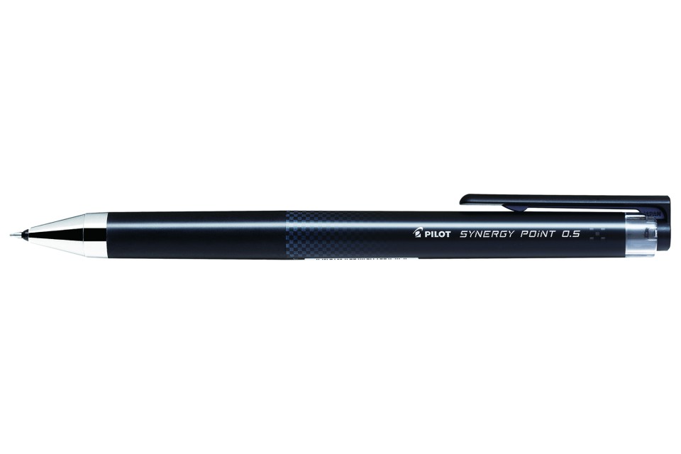 Pilot Synergy Point Gel Ink Pen Retractable Fine BLRT-SNP5-B 0.5mm Black