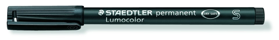 Staedtler Lumocolor Overhead Projection Pen Permanent Superfine Black