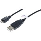 Dynamix Cable Micro USB 2.0 Male To USB A Male Black image