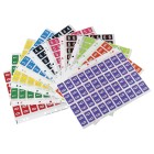 Codafile Lateral File Labels Numeric Miniset 0-9 25mm Pack 10 Sheets image