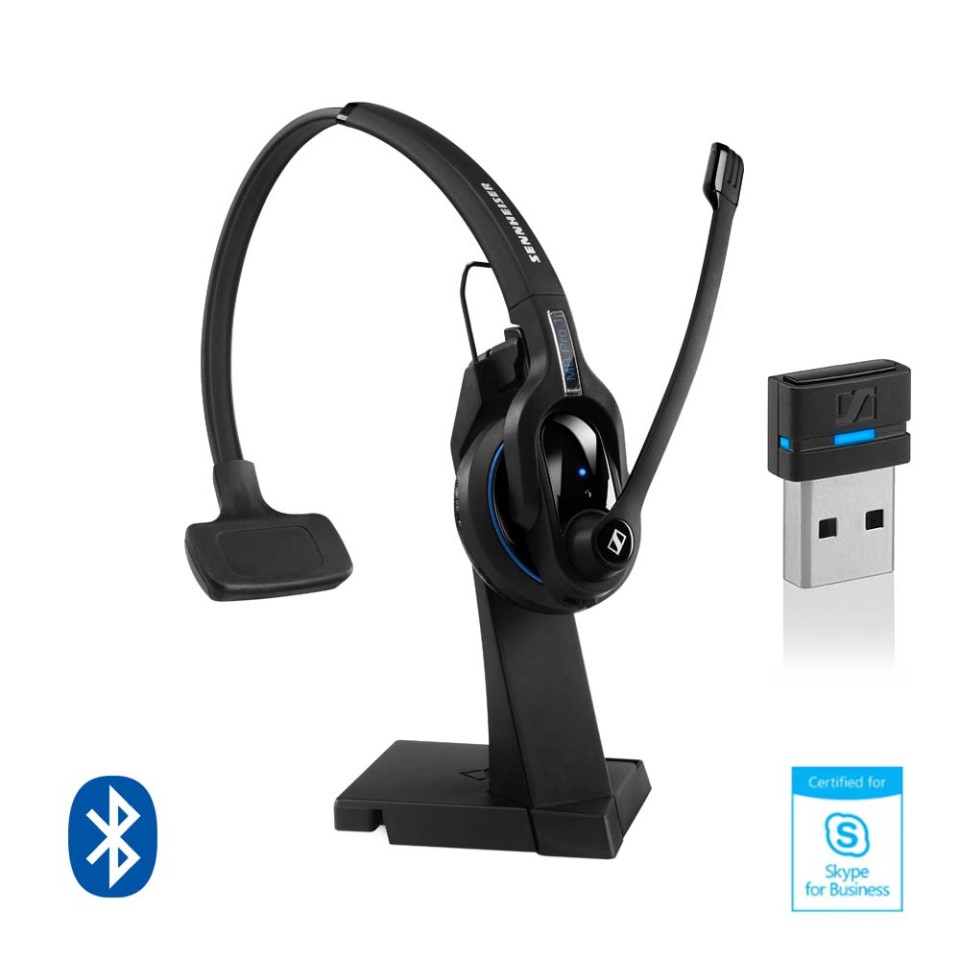 EPOS Sennheiser Headset Impact MB Pro 1 UC ML Bluetooth Headset + Stand