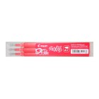 Pilot Pen Refill for Frixion Ball and Clicker 0.7mm Red Pack 3 image