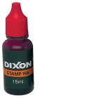 Dixon Stamp Ink 15ml Bottle Red image