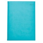 Ambassador 2024 Lexington Soft Touch Hardcover Diary A5 Day To Page Teal image