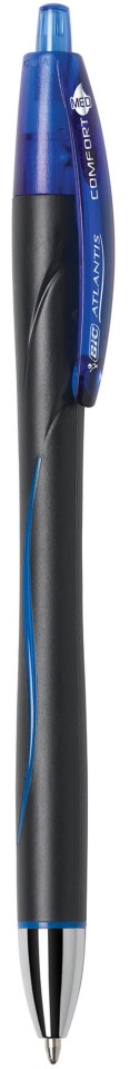 BIC Atlantis Comfort Ballpoint Pen Retractable 1.0mm Blue