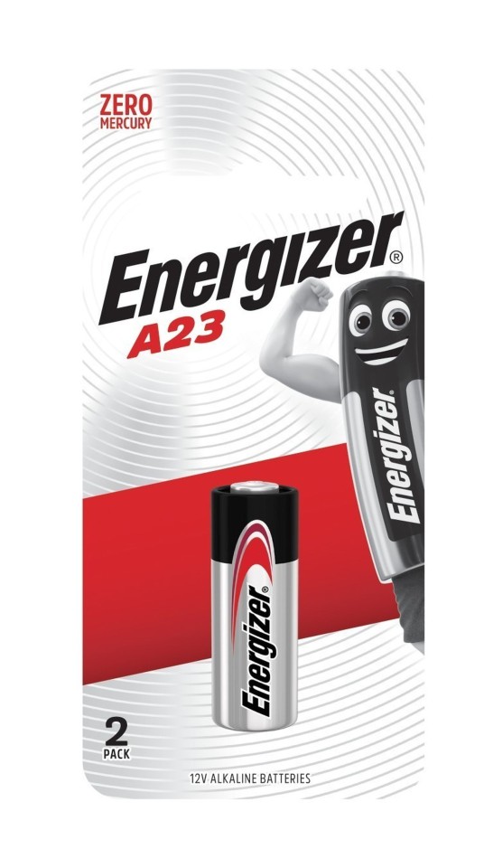 Energizer A23 Battery Minature Alkaline Pack 1