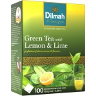 Dilmah Lemon Lime Green Tea Tagless Box 100 image