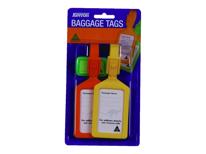 Kevron ID5 Travel Luggage and Key Tags Pack