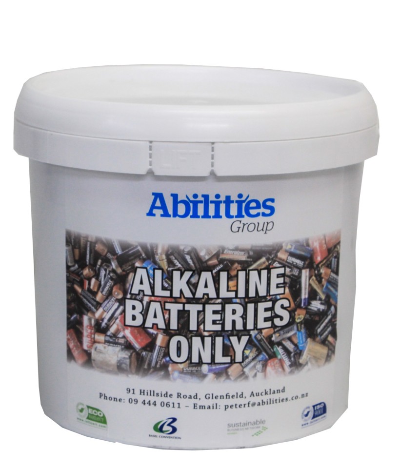 Alkaline Recycling Battery Bucket 5l