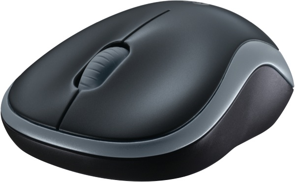 Logitech Mouse M185 Wireless Grey