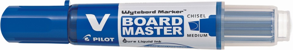 Pilot BeGreen V Board Master Whiteboard Marker Chisel Tip Blue