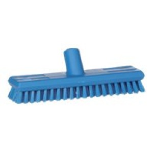 Vikan Blue Deck Hard Scrub Waterfed Brush Head 270mm