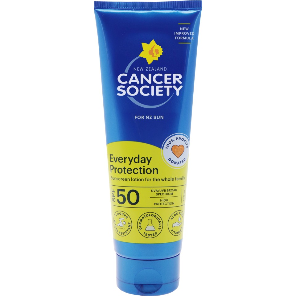 Cancer Society Sunscreen 50 100ml