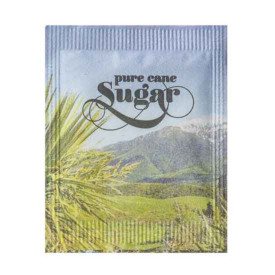 Cafe Style Sugar Sachets Pure Cane Box 2000