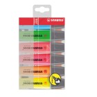 Stabilo Boss Highlighter Chisel Tip 2.0-5.0mm Assorted Colours Wallet 6 image
