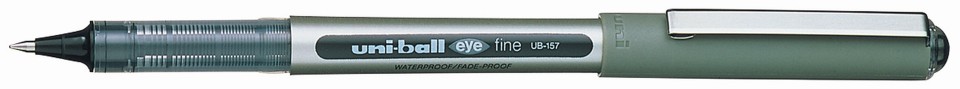 Uni Eye Rollerball Pen Capped Fine UB-157 0.7mm Black