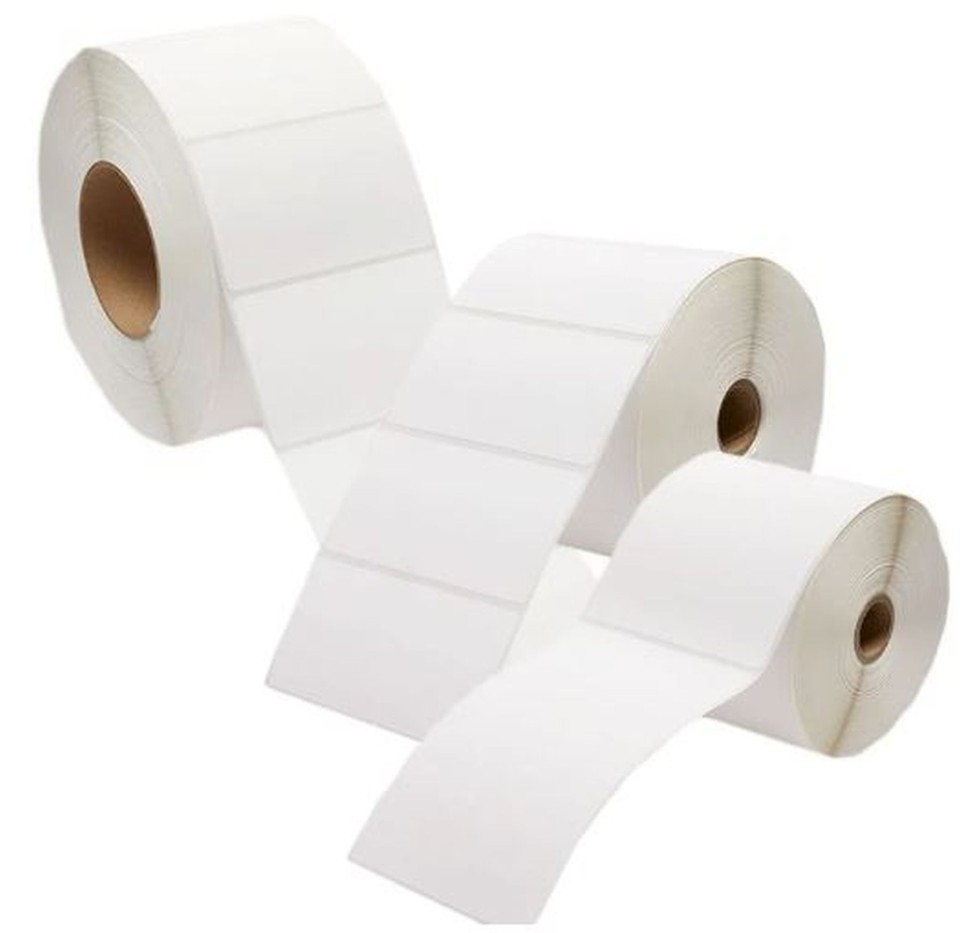 Direct Thermal Removal 35mm X 25mm 4000 Labels Per Roll Small Core Carton Of 6