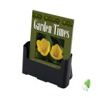 Deflecto Recycled Brochure Holder Single Tier A4 Black image