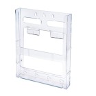 Deflecto Lit Loc Brochure Holder Linking A5 Clear image