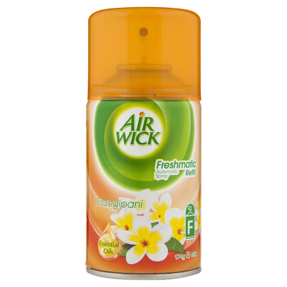 Airwick Freshmatic Spray Refill Frangipani 3082988 174g