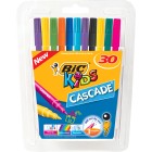 BIC Kids Cascade Colouring Felt Pens Assorted Colours Pack 30 image