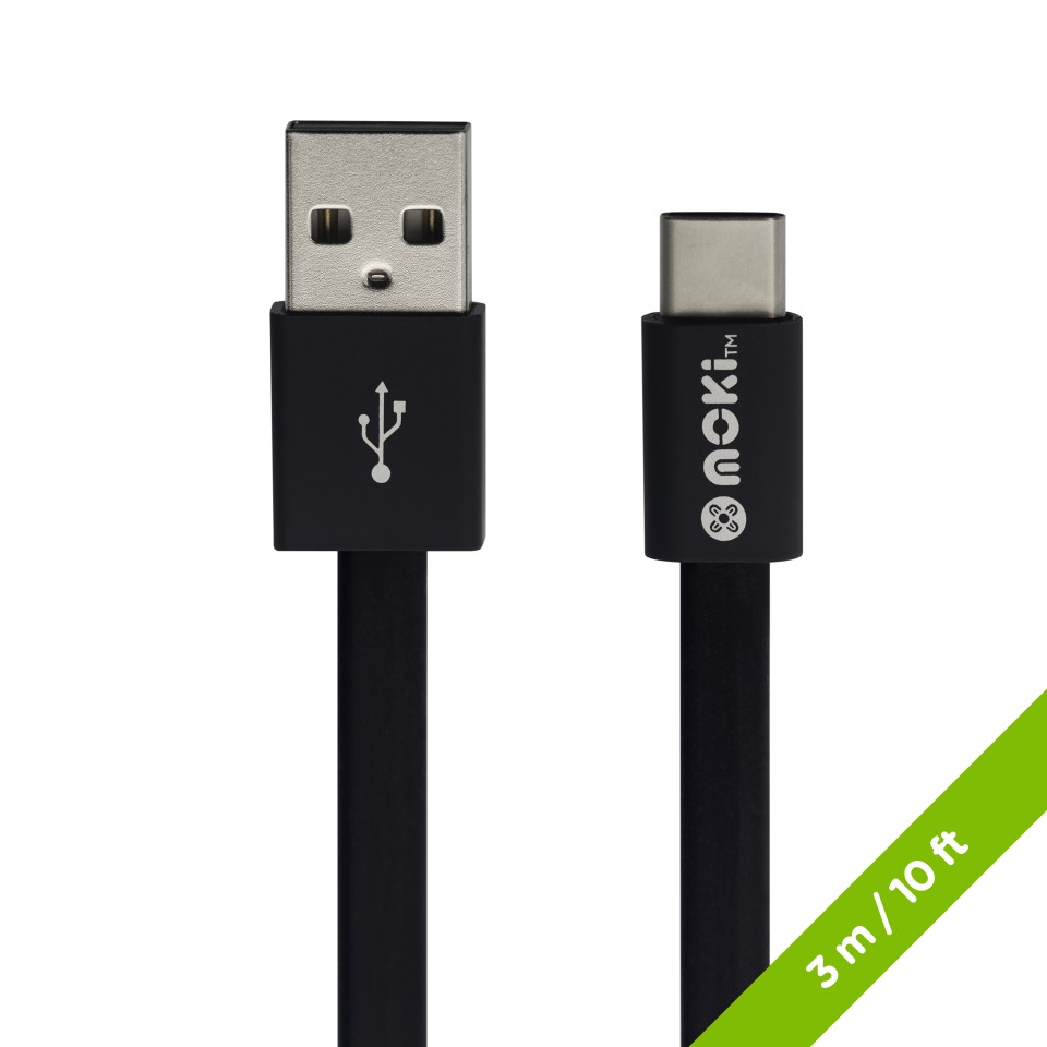 Moki Cable USB-C To USB-C Syncharge 3m King Size