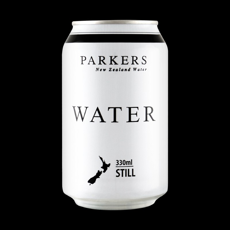 Parkers Water 330ml Can Still Case 24 Cans