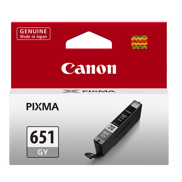 Canon PIXMA Inkjet Ink Cartridge CLI651 Grey