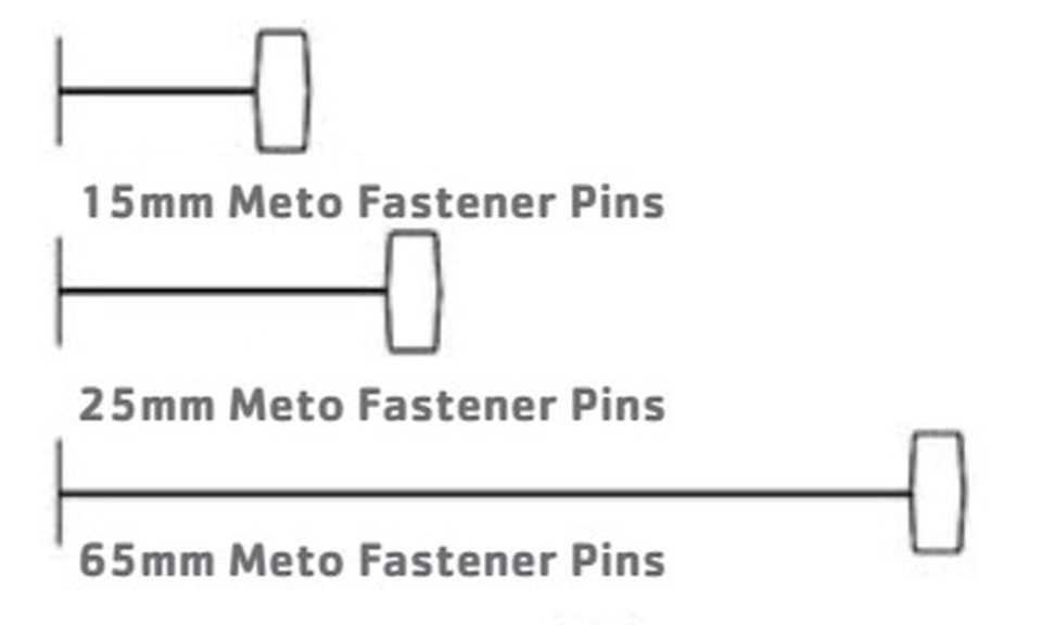 Meto Tagger Pins 15mm Box 5000