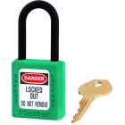 Master Lock Safety Padlock Dielectric Nylon Shackle Teal image