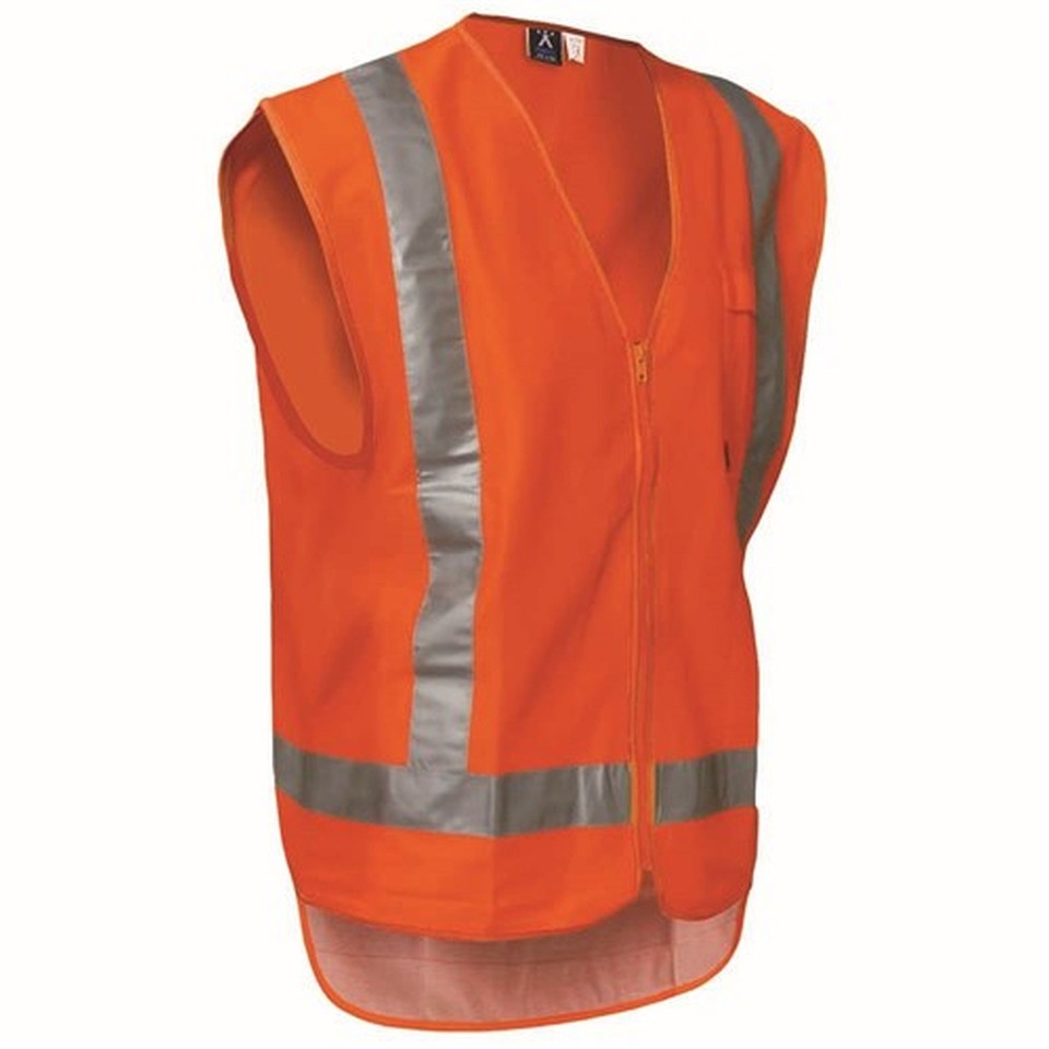 Vest Ttmc-w17 Polyester Orange Drop Tail Orange-5XL