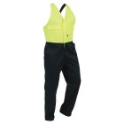 Overall Workzone Easy Action Polycotton Zip Spruce/ Yellow (Edzpc) Size 12 image