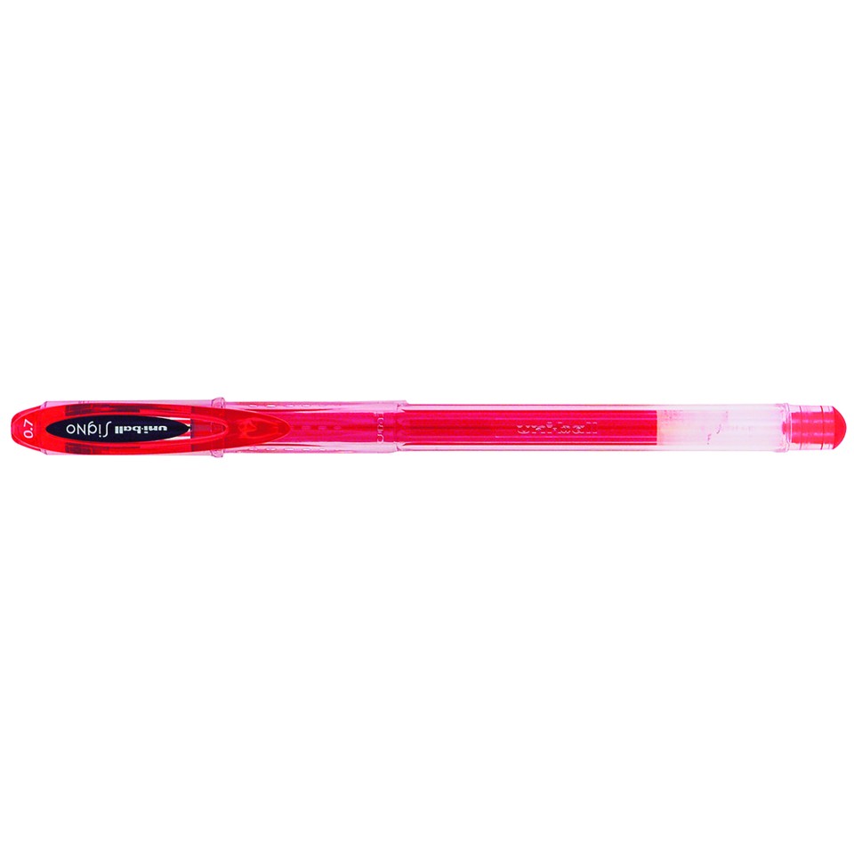 Uni Signo 120 Pen Capped Fine 0.7mm Red