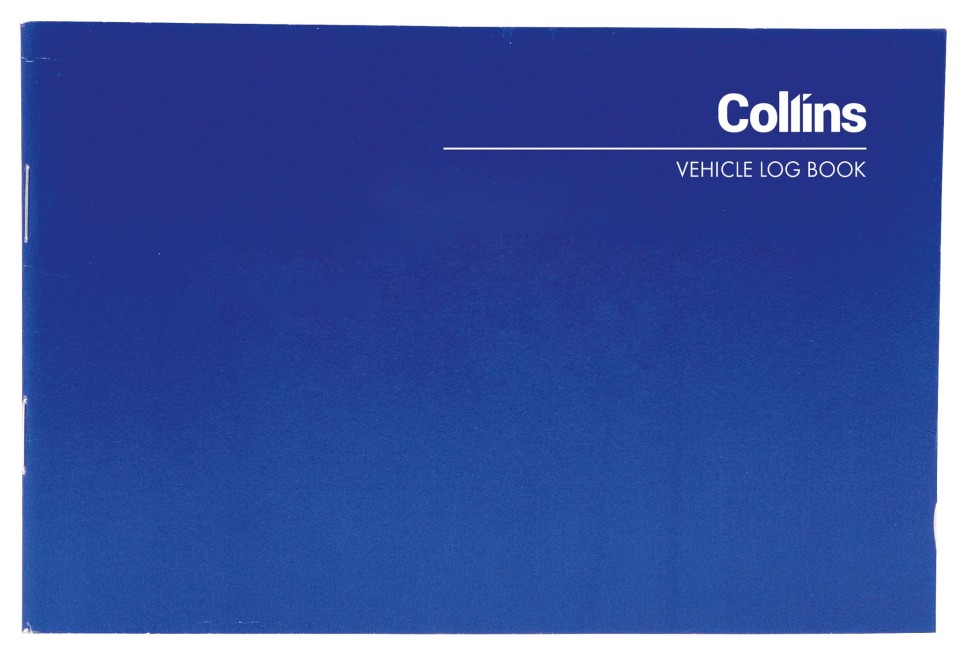 Collins Vehicle Log Book 40 Limp 115 x 170mm 24 Page