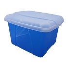 Marbig Office-In-A-Box Blue With Clear Lid image