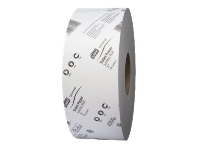 Tork T1 Universal Jumbo Tissue 1 Ply White 600 meters per Roll 2179142 Carton of 6 / Pallet of 40