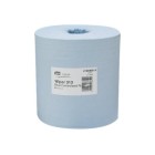 Tork Basic Centrefeed Wiper 1 Ply Blue 300 meters per Roll 2198859 Carton of 6 image