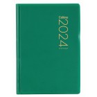 Collins 2024 Pocket Diary A7 Week To View Green image