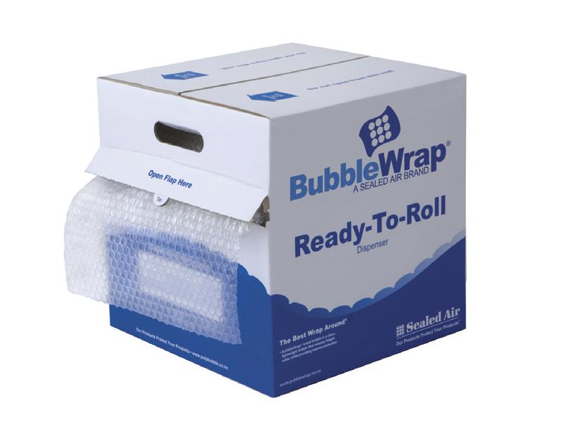 Bubblewrap Sheets Perforated On Roll 300mm X 300mm 100/Roll Refills