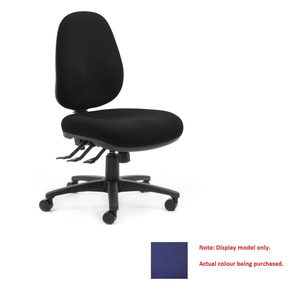 Chair Solutions Delta Plus 2XL 3L High Back Chair Navy Fabric