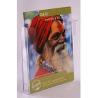 Brochure Holder Wall Mounted A4 Clear image