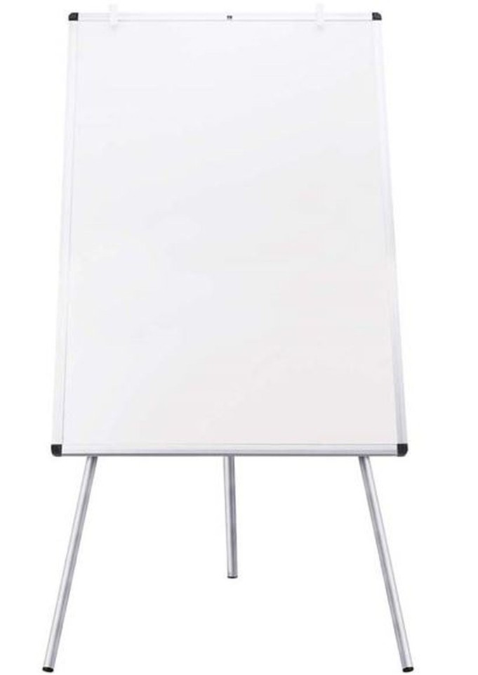 FM Whiteboard Flipchart With Easel Stand 600x900mm